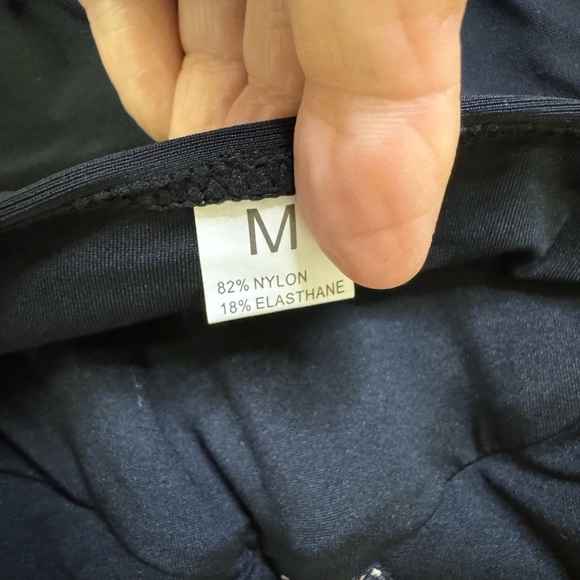 NWOT Brown and Black One-Piece Swimwear with Halter Neck - Picture 5 of 6